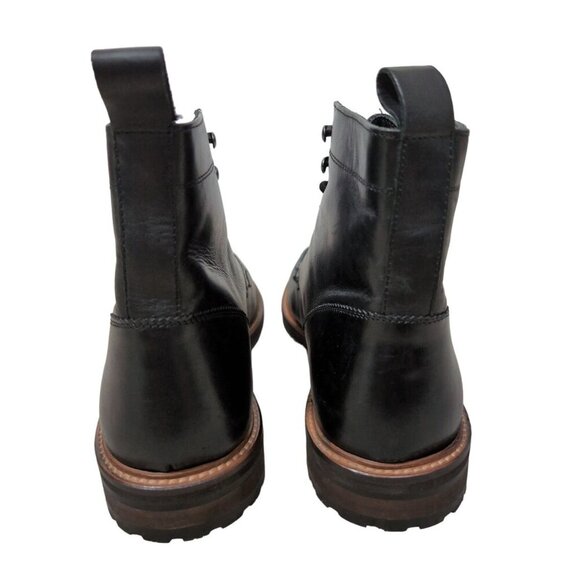 Express‎ Hiker Chukka Boot Mens 9 Black Leather Lace Up City Casual Modern main image 5